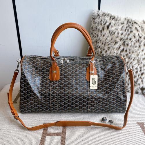 حقيبة السفر "غويارد" (Goyard) دوفل - كانفاس غويارد...