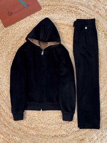 طقم لورو بيانا الشتوي المبطن بالفرو (Loro Piana Winter Set)