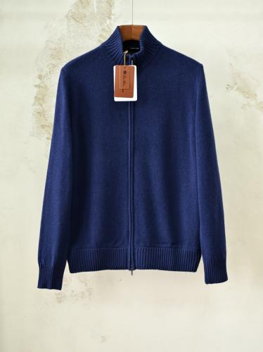 سترة لورو بيانا الرجالية الكشمير بسحاب كامل (Loro Piana Full-Zip Cashmere Cardigan)