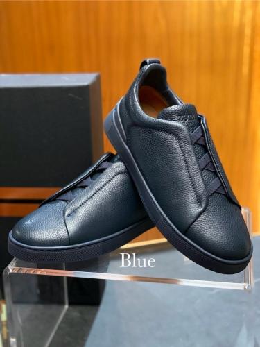 حذاء "زينا" الرياضي الفاخر (Zegna Triple Stitch Sneakers)
