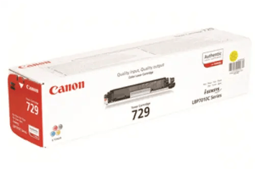 حبر ليزر كانون أصلي LBP7010C 729 أصفر