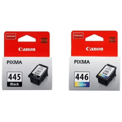 طقم حبر سائل كانون PG445-CL446 اسود وملون