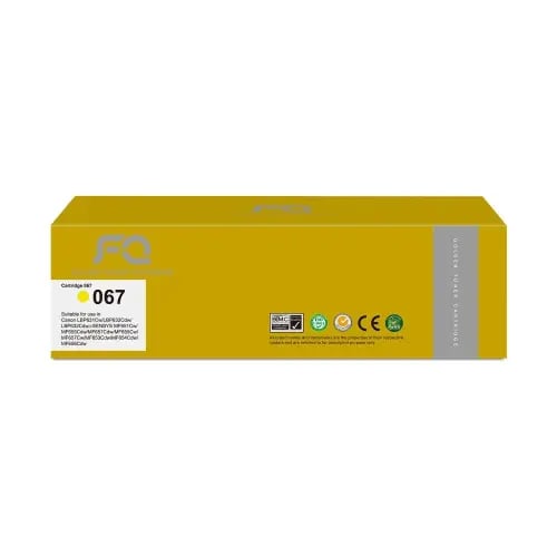 حبر ليزر FQ الذهبي متوافق مع CANON 067 اصفر