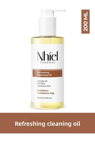 Nhiel Thermal زيت منظف منعش 200 مل (زيت الأفوكادو، الصبار)