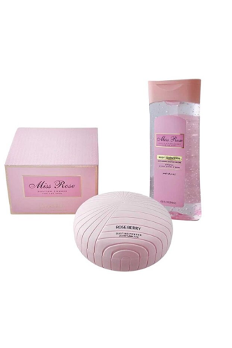 ROSE BERRY زيت وبودرة مس روز مرطب للجسم 200 مل من...