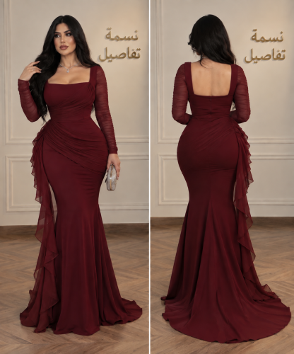 فستان كريب