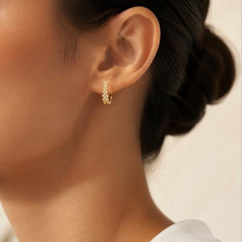 حلق فضه عيار 925