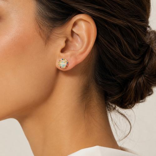 حلق فضه عيار 925
