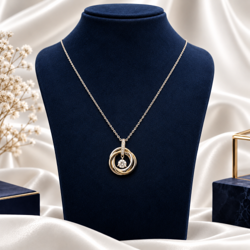 عقد فضه عيار 925