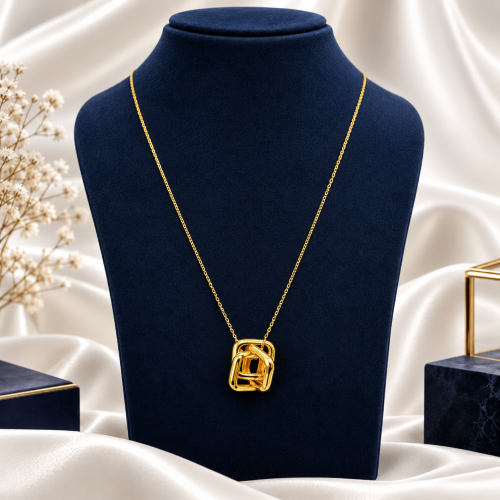 عقد فضه عيار 925