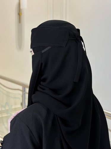 نقاب قصير +نقاب وسط +نقاب لاصق وسط