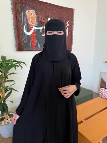 عباية رقم 320 + طرحه مجانًا