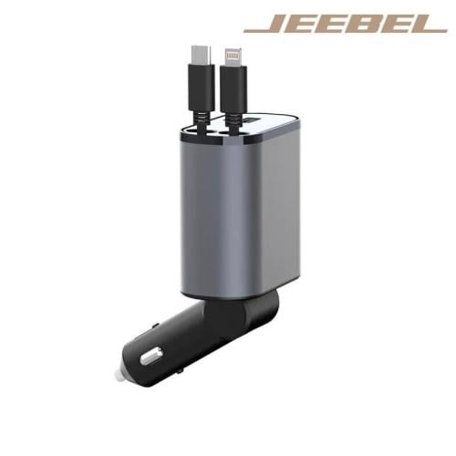 شاحن سيارة سريع جدا من JEEBEL بقوة 120W منظم وسريع