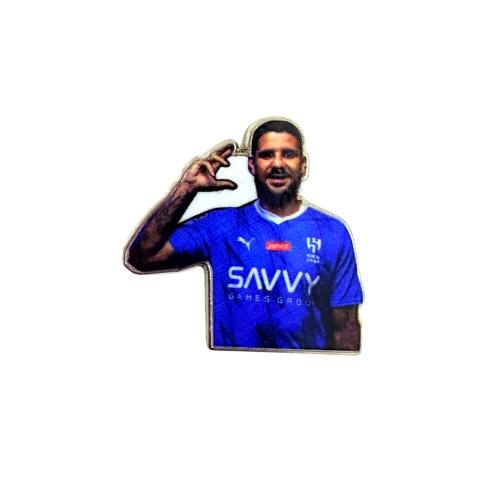 ستكر معدني - لاعب الهلال ميتروفيتش