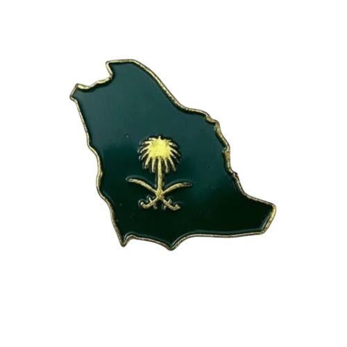 ستكر معدني - العلم السعودي