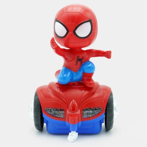 لعبة سيارة توازن سبايدر مان المزودة بمصابيح ملونة...