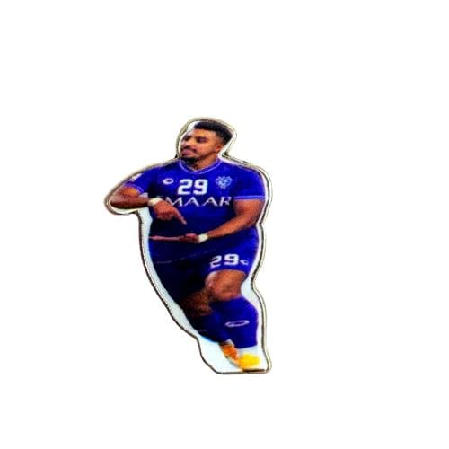 ستكر معدني - لاعب الهلال سالم الدوسري