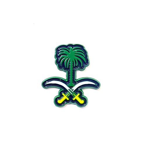 ستكر معدني - سيفين ونخلة