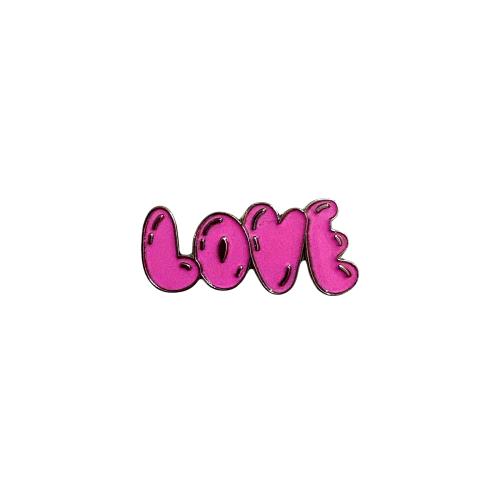 ستكر معدني - كلمة LOVE