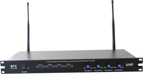 Manual 4-microphone sensitive receiver