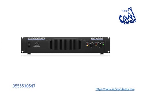 Power amplifier device, Behringer 4000W EP-4000