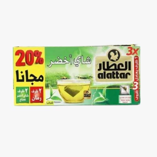 مشروب الشاي الاخضر العطار