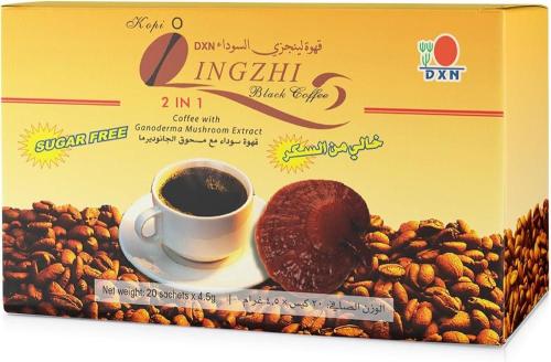 قهوة لينجزي 2 في 1 | 20 ظرف | تعزز نشاطك | DXN