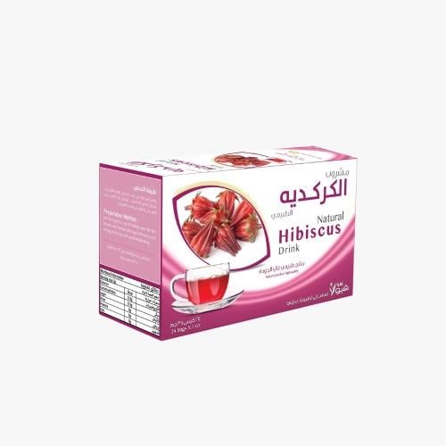 مشروب الكركدية زهرة فيولا