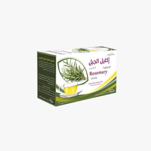 مشروب إكليل الجبل زهرة فيولا