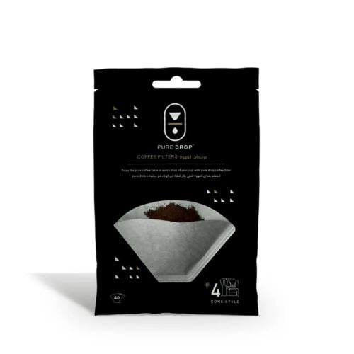 فلاتر قهوة بيور دروب 4
