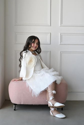 فستان لؤلؤة الربيع الافوايت لإطلالة أميرية ناعمة و...