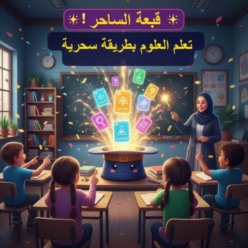 استراتيجية قبعة الساحر - لمادة العلوم للصف الثالث...