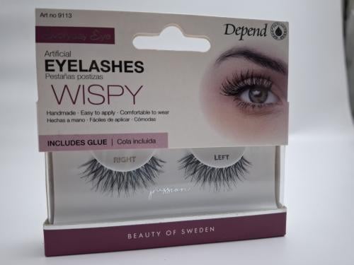 DEPEND ARTIFICIAL EYELASHES +GLUE PASSION