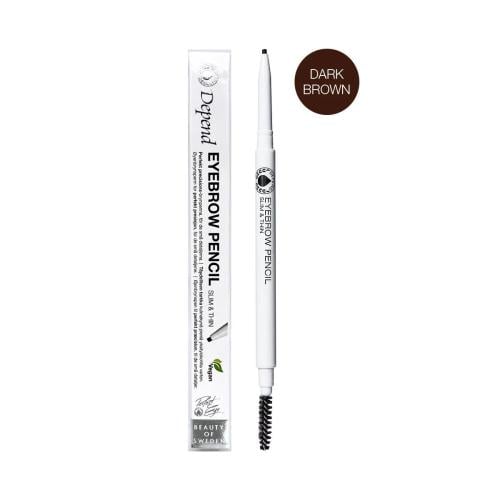 DEPEND EYEBROWPENCIL SLIMTHIN DARK BROWN