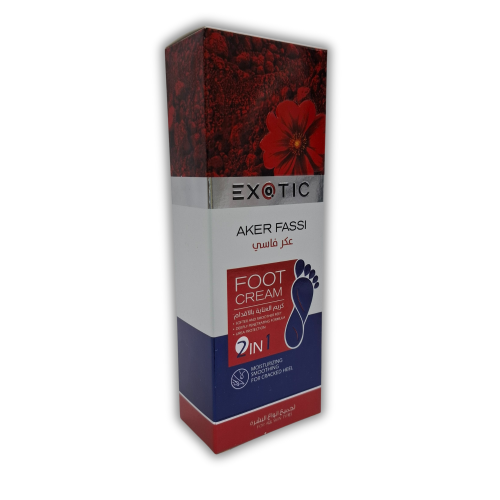 اكزوتيك - كريم العناية بالاقدام - عكر فاسي