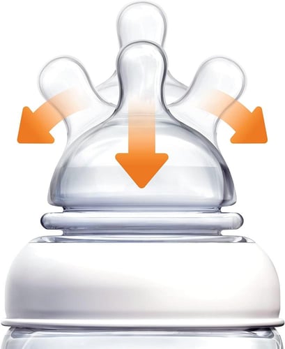 MUNCHKIN LATCH™ 4OZ BOTTLE NATURAL MOVEMENT TEAT -...