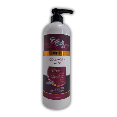اكزوتيك - بلسم الشعر المعالج - كولاجين 1000 مل