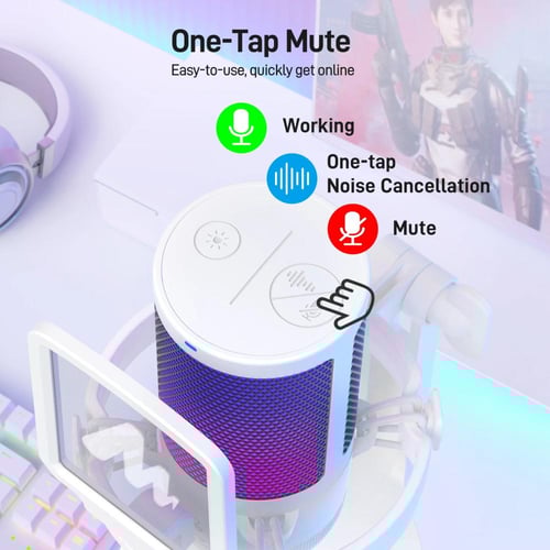 ميكروفون للألعاب mauno Gamerwave DGM20 RGB