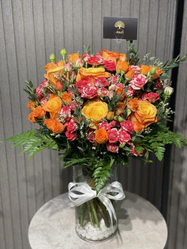 فازة ازهاري ورد طبيعي