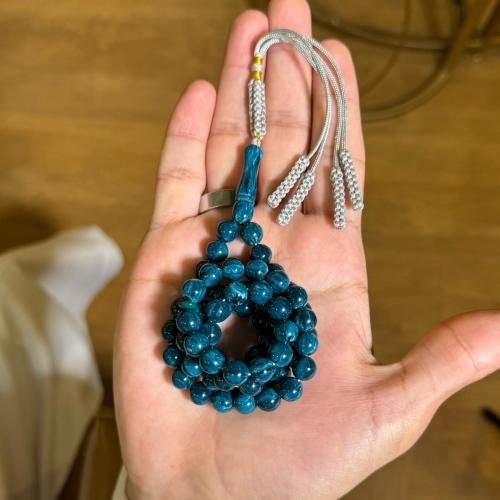 مسباح 5 مل زمردي فاخر