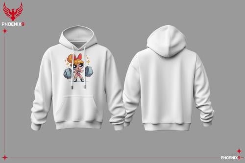 هودي Powerpuff Gym – Blossom