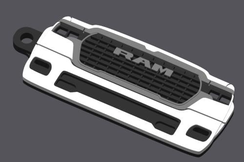 ميدالية واجهة Dodge Ram 1500 2025