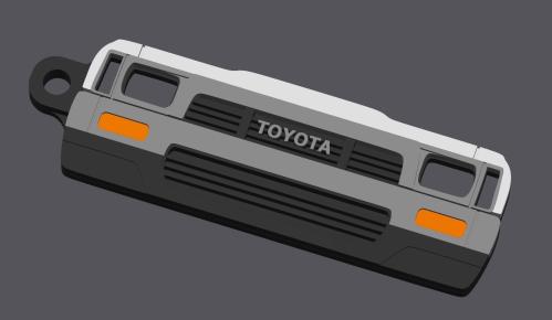 ميدالية واجهة Toyota Hilux 1993