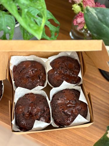 Chocolate Banana Muffins