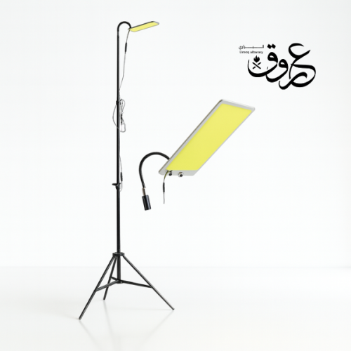 كشاف ليد للتخييم 800 واط مع حامل متعدد الاستخدامات