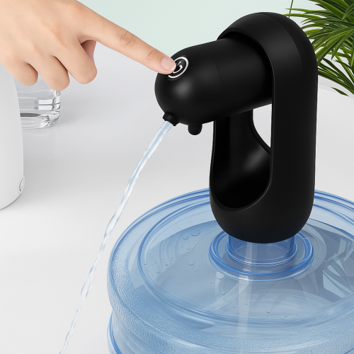 مضخة مياه متنقلة قابلة للطي 4واط- لون اسود