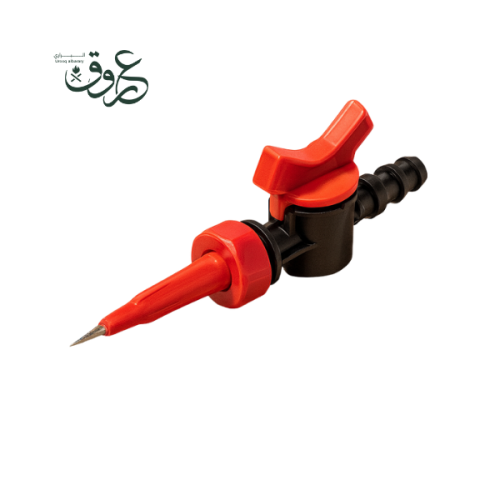 دي إل سي صنبور قارورة للتحكم في تدفق المياه – أحمر...