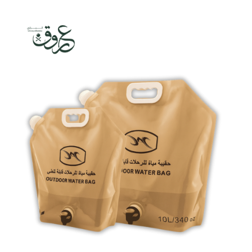 حقيبة مياه قابلة للطي للرحلات سعة 10 لتر