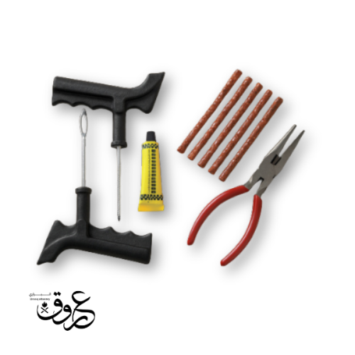 طقم إصلاح الإطارات مع سدادات الثقب – 41209