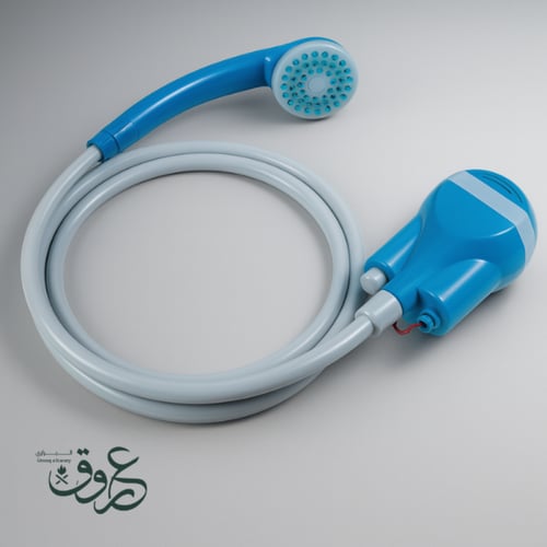 دش وشطاف للرحلات والتخييم – عملي ومحمول يعمل بمضخة